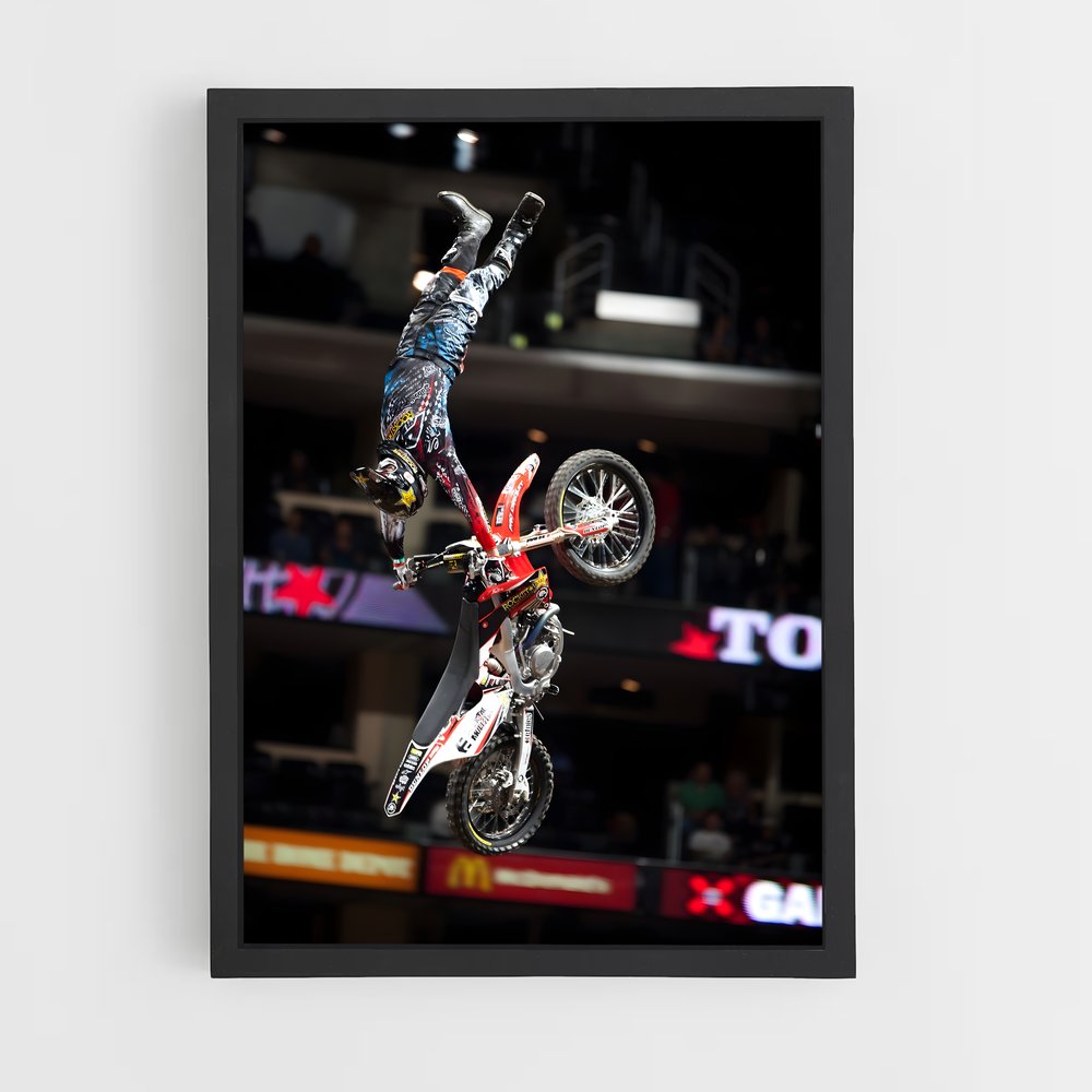 Poster Freestyle Motocross – affiche Motocross freestyle (vue 2)